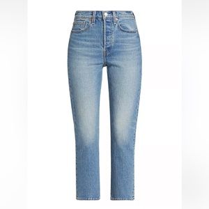 Levi’s Medium Wash Wedgie Straight Leg Jeans - Size 27